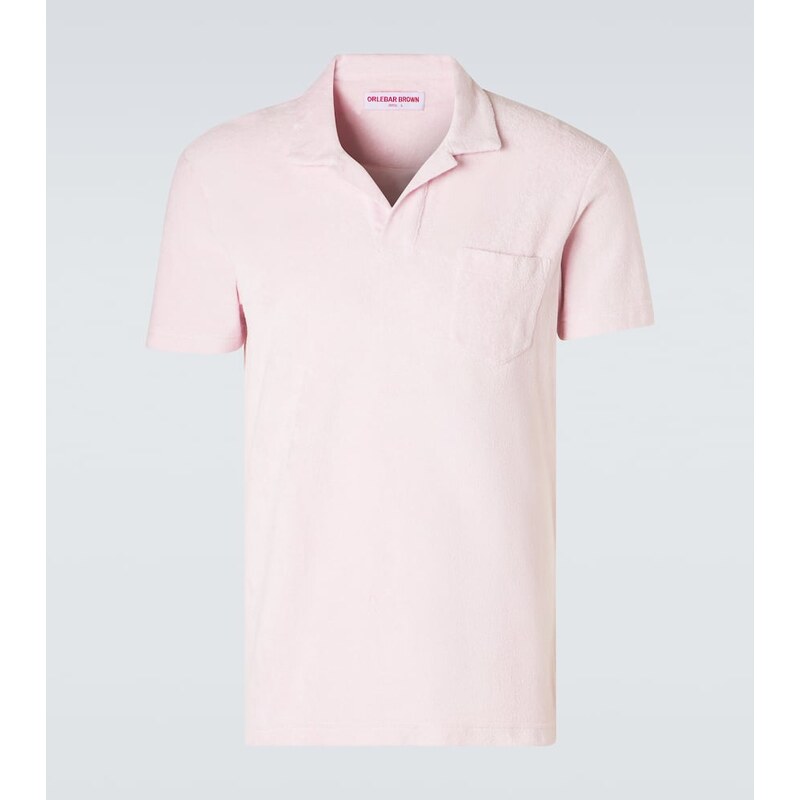 Orlebar Brown Cotton terry polo shirt