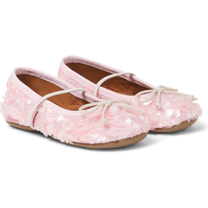 PèPè Sequined ballet flats