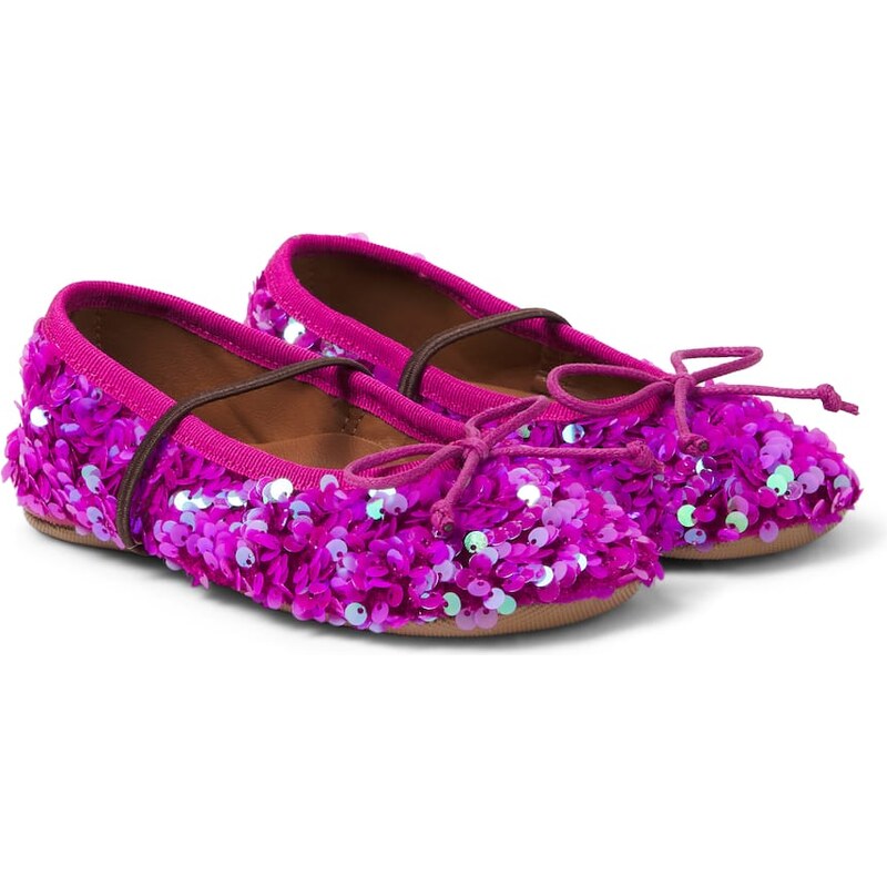 PèPè Sequined ballet flats