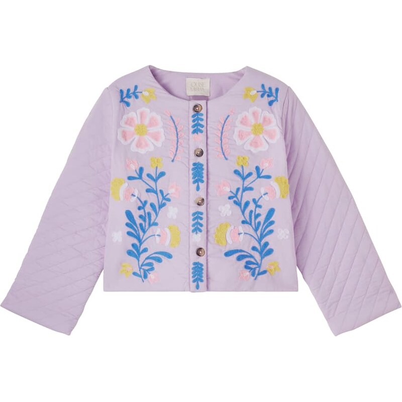 Louise Misha Orisha embroidered cotton jacket
