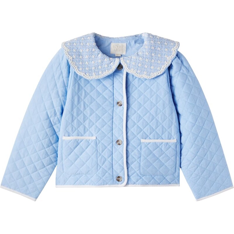 Louise Misha Augustina embroidered cotton jacket