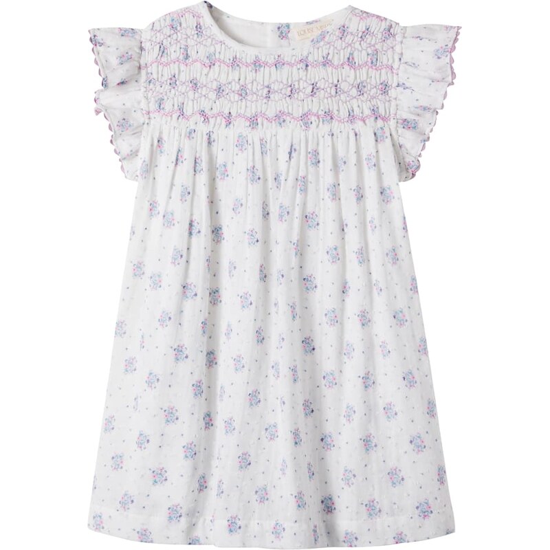 Louise Misha Shanti floral smocked cotton dress
