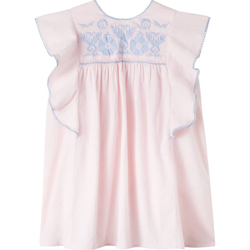 Louise Misha Taliana embroidered cotton dress