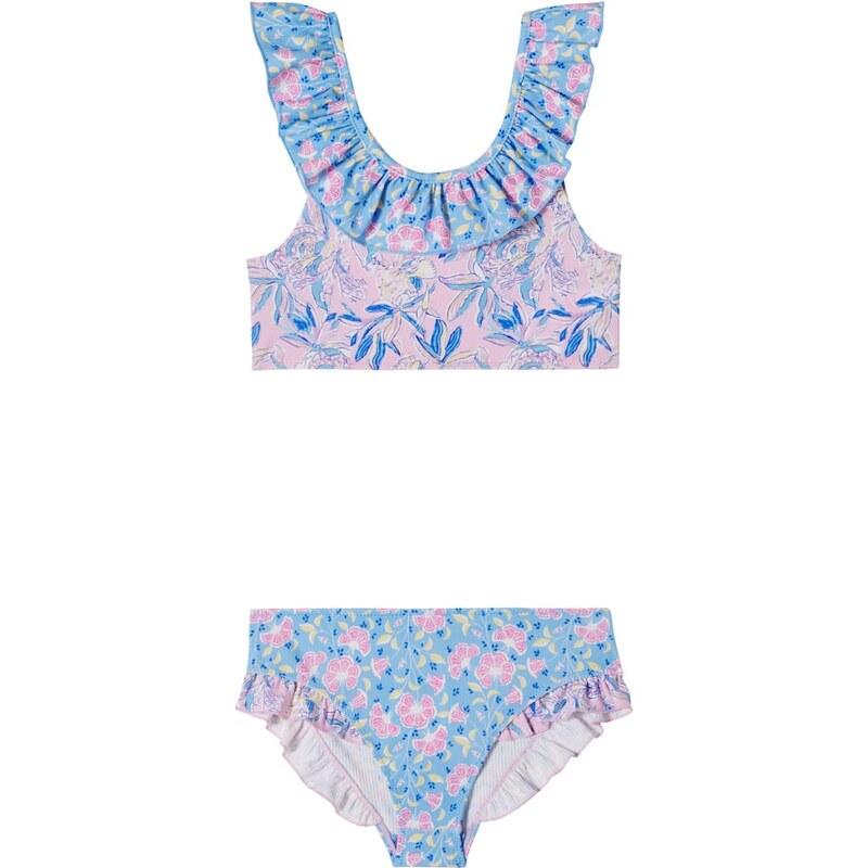 Louise Misha Primavera floral ruffled bikini