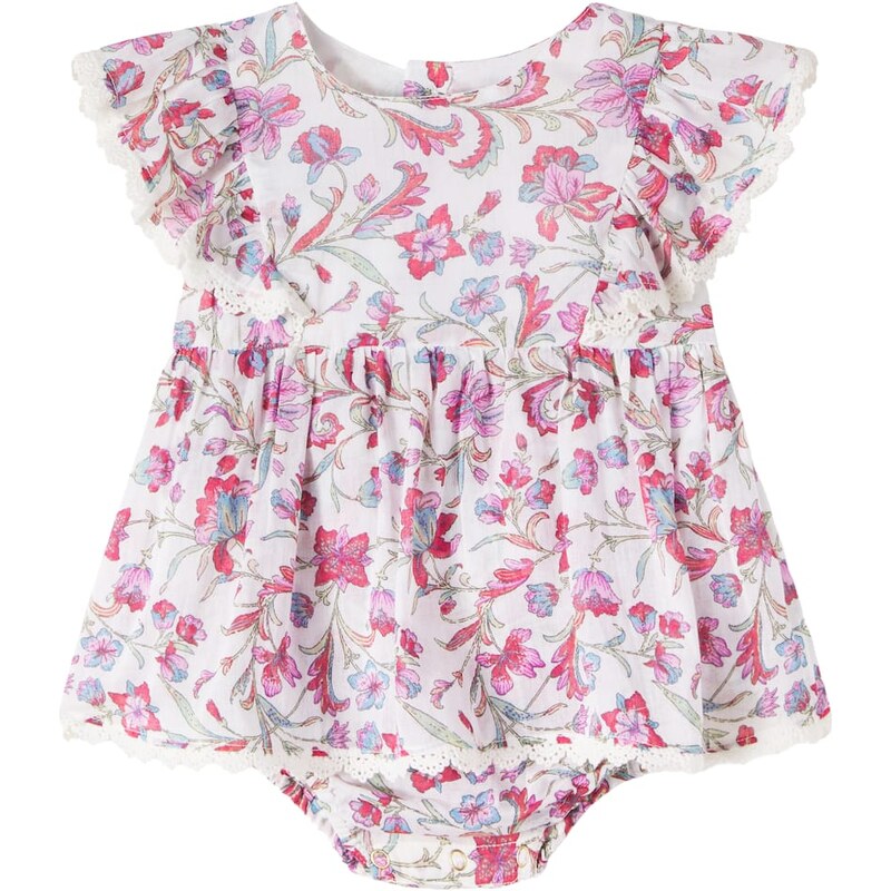 Louise Misha Baby Lena floral cotton bodysuit