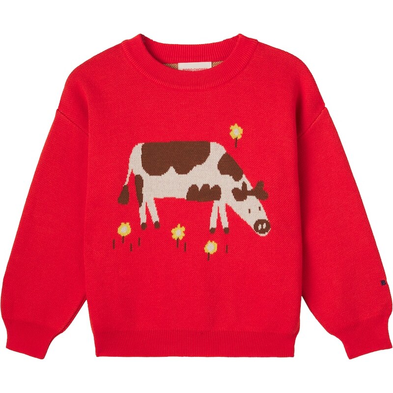 Bobo Choses Jacquard cotton sweater