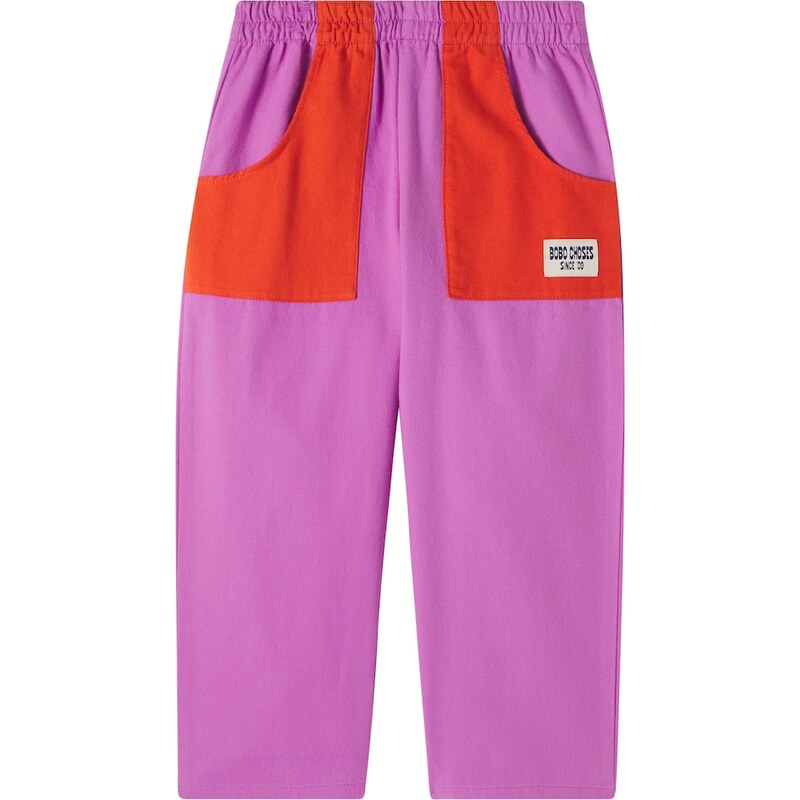 Bobo Choses Bobo Choses colorblocked cotton pants