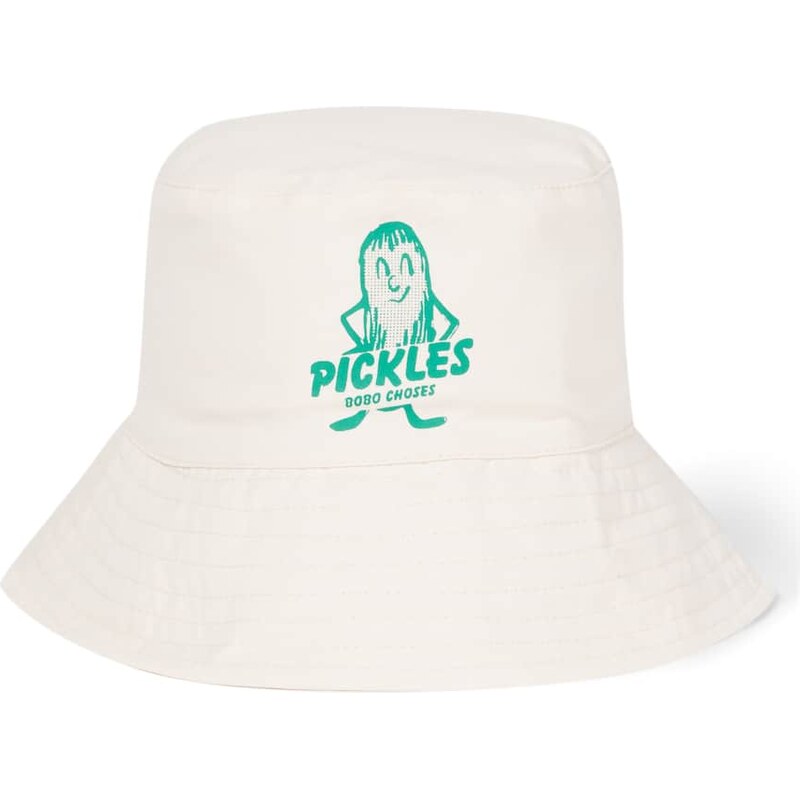 Bobo Choses Bobo Choses Pickles reversible cotton bucket hat
