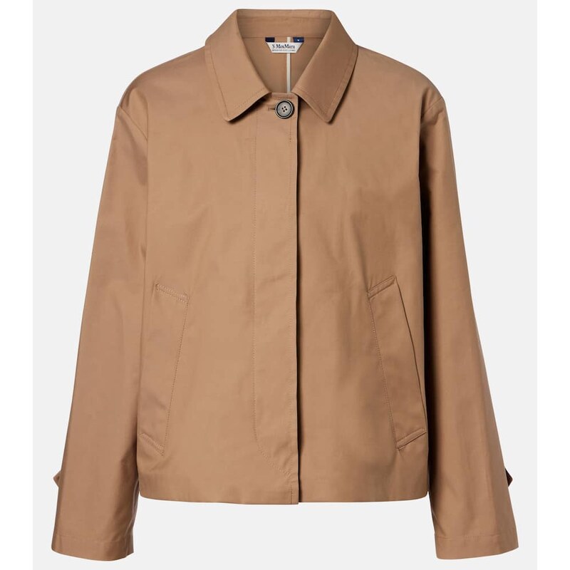 S Max Mara Bambola cotton-blend twill jacket