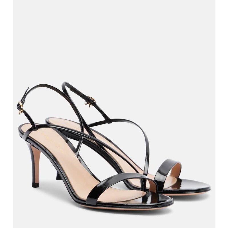 Gianvito Rossi Manhattan 70 leather sandals