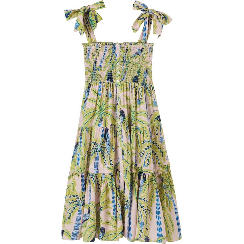 Poupette St Barth Kids Triny printed dress