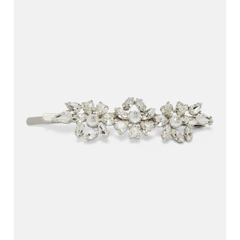 Simone Rocha Heartbloom embellished hair clip