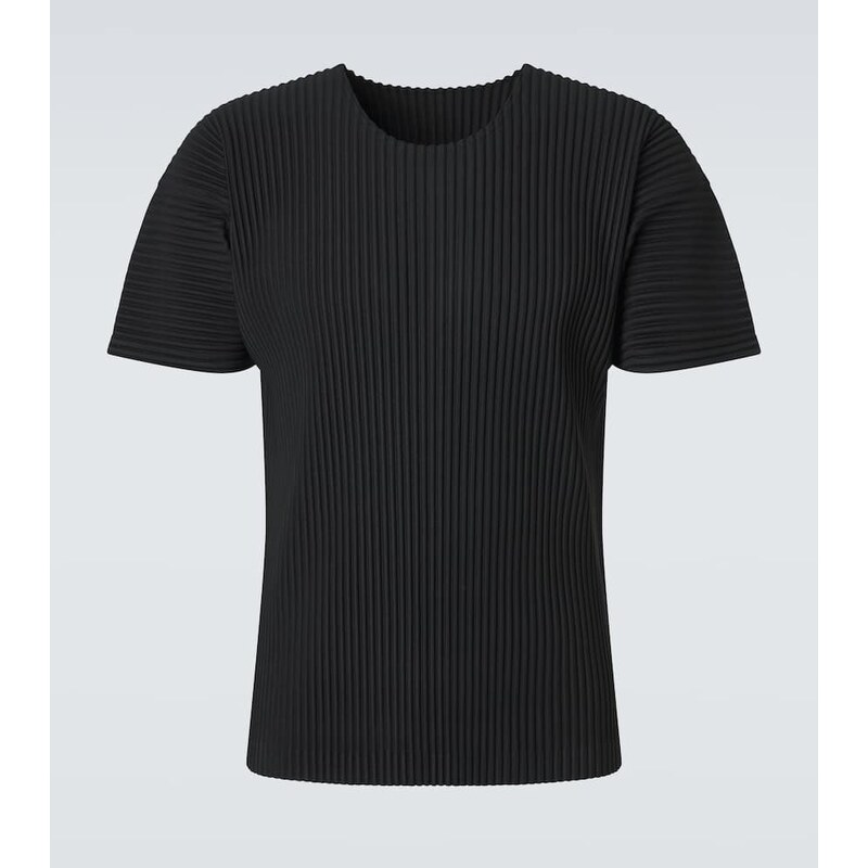 Homme Plissé Issey Miyake Basics pleated T-shirt