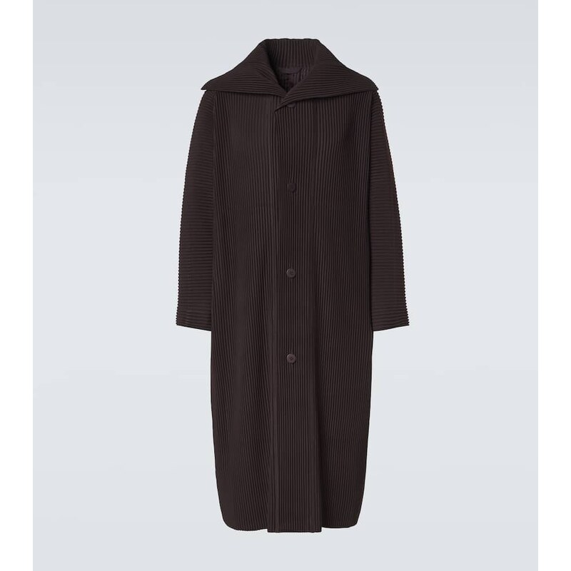 Homme Plissé Issey Miyake Monthly Colors pleated coat