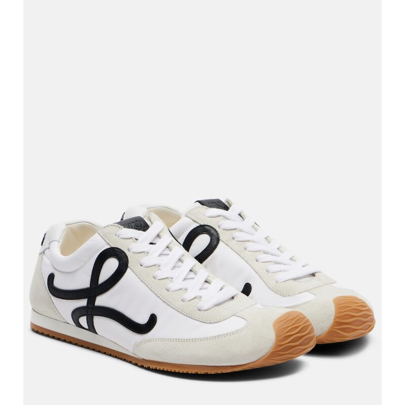Loewe Ballet Runner 2.0 suede-trimmed sneakers