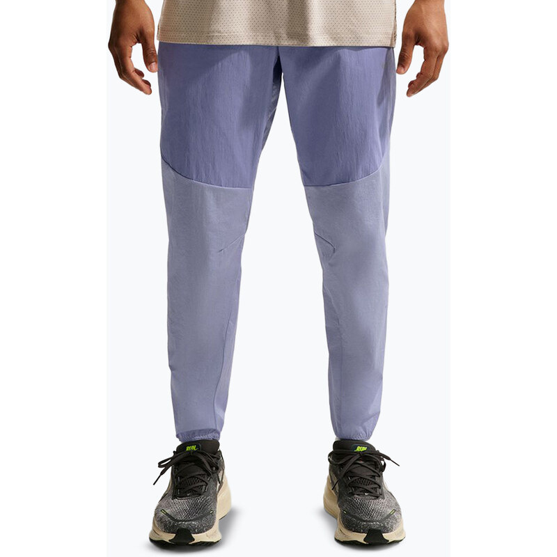Pánské běžecké kalhoty Nike Stride Repel Woven iron purple
