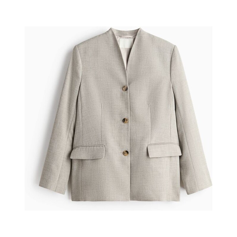 H&M - Sako bez klop - béžová 113295162