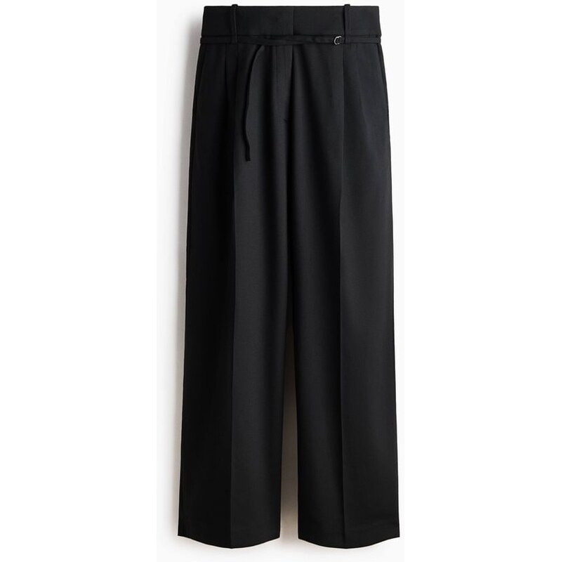 H&M - Elegantní kalhoty - černá 113295140