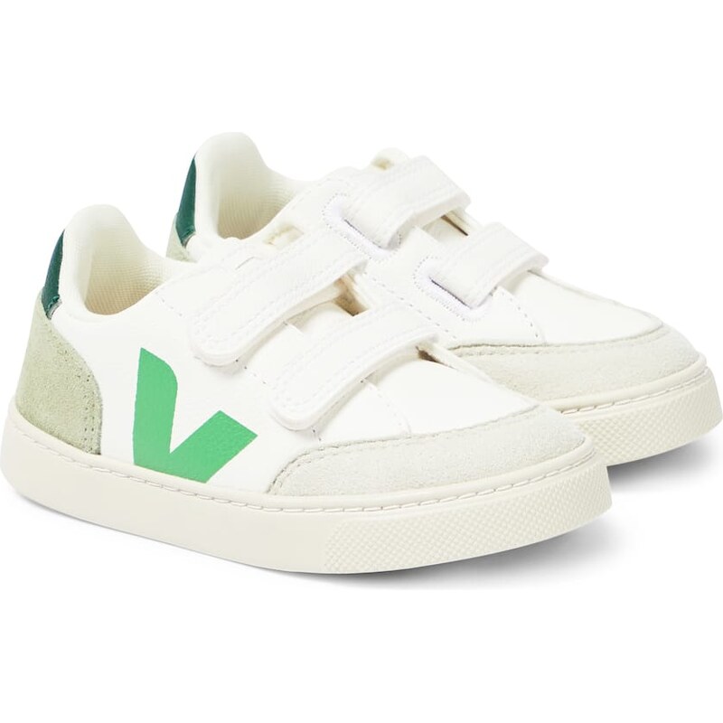 Veja Kids V-12 leather sneakers
