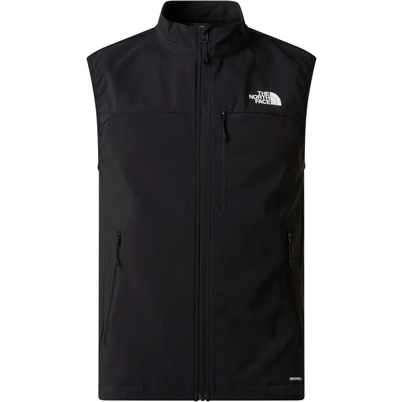 THE NORTH FACE Sportovní vesta Nimble černá / bílá