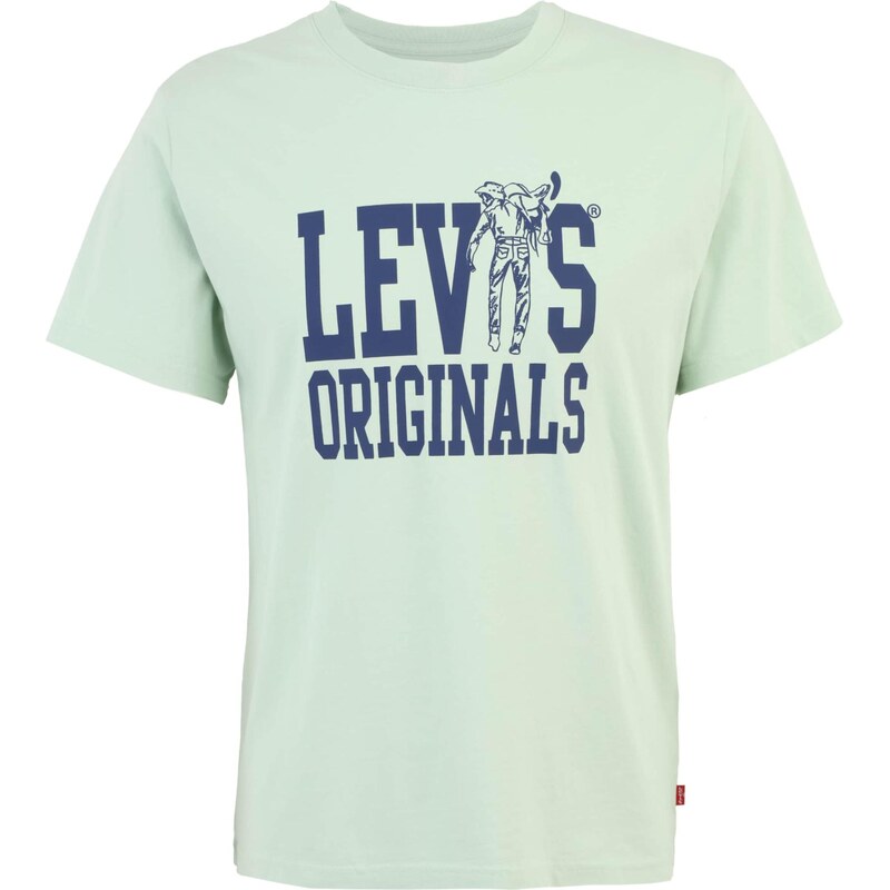 LEVIS  Tričko marine modrá / světle zelená