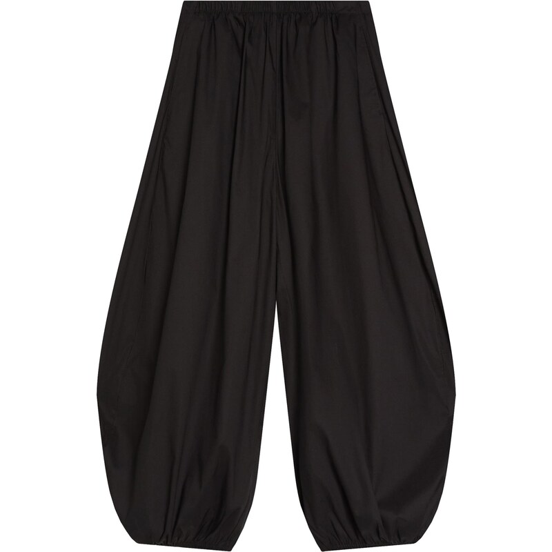 Bershka Kalhoty černá