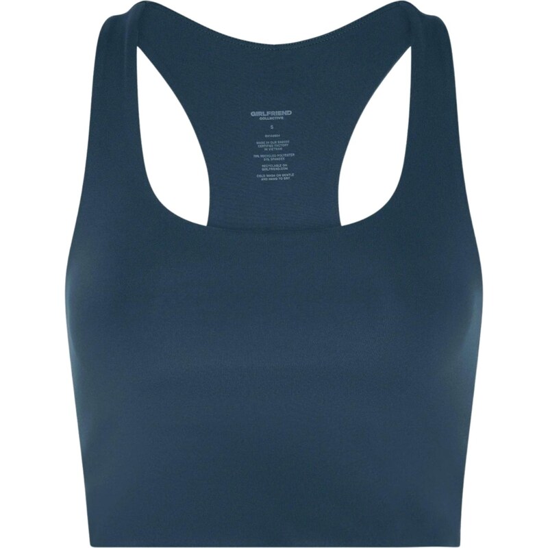 Girlfriend Collective Top Paloma tmavě modrá 113299572