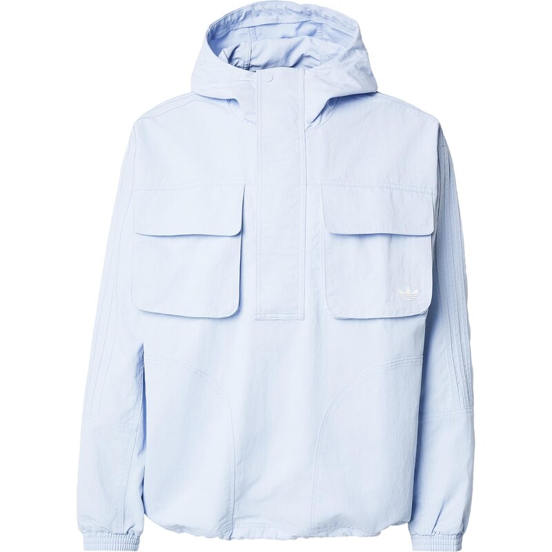 ADIDAS ORIGINALS Přechodná bunda BRITCORE světlemodrá 113299841