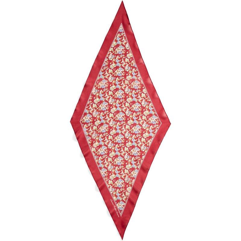 Lauren Ralph Lauren Šátek modrá / pastelově zelená / oranžová / 113299950