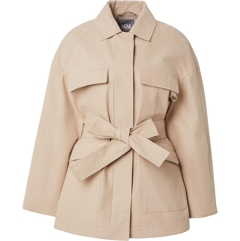 MM by Max Mara Přechodný kabát RAFIA béžová 113299887