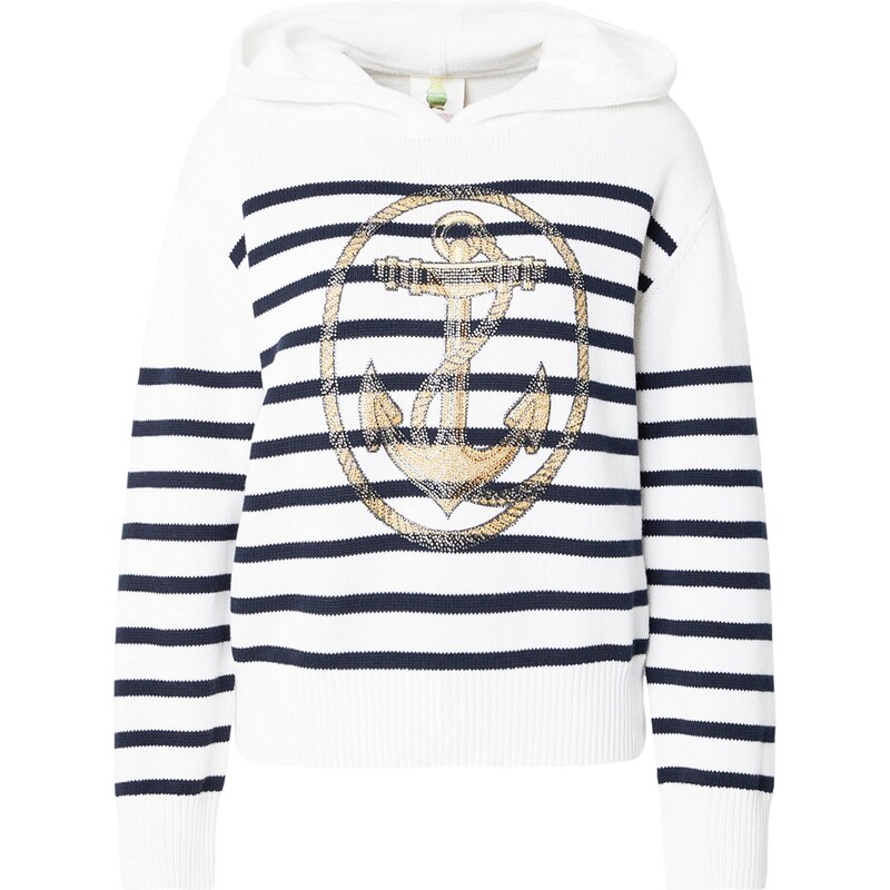 PRINCESS GOES HOLLYWOOD Svetr Anchor marine modrá / žlutá / offwhite 113300268