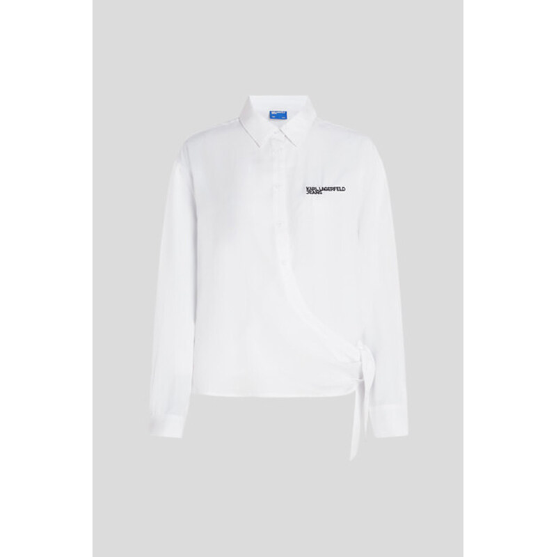 HALENKA KARL LAGERFELD JEANS KLJ TIED BLOUSE 113303324