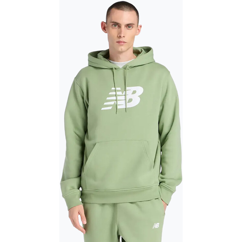 Pánská mikina New Balance Core Brushed Hoodie oregano