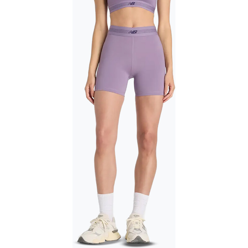 Dámské šortky New Balance AC Fitted 5 candied violet