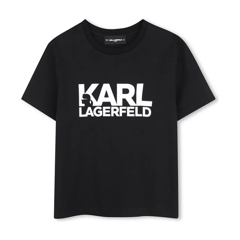 Karl Lagerfeld Dětské bavlněné tričko Karl Lagerfeld