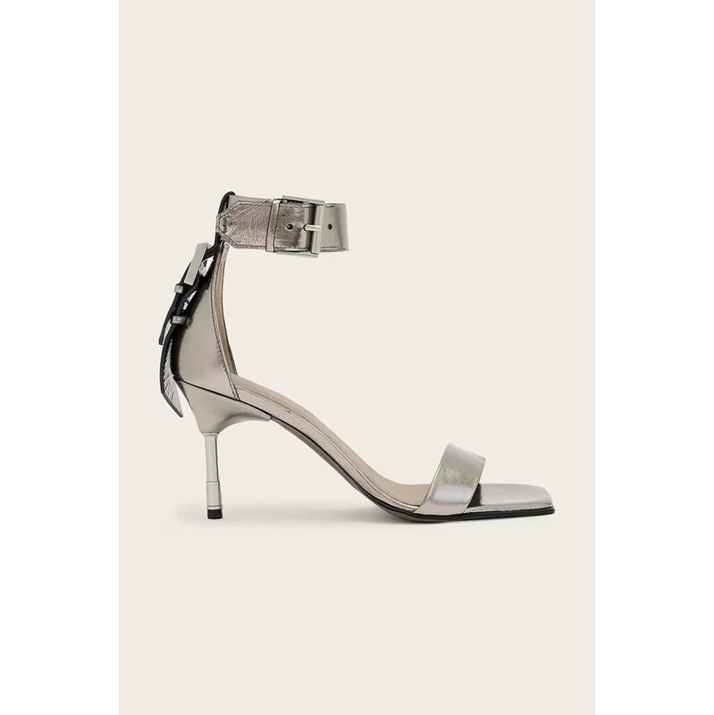 Kožené sandály AllSaints Noir Mid Sandal