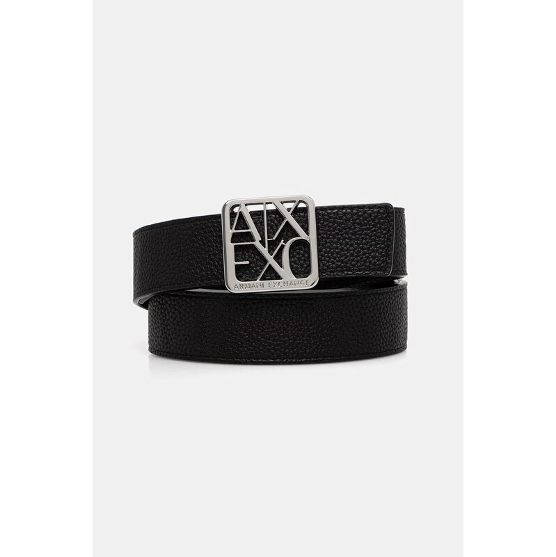 Armani Exchange oboustranný pásek dámský z imitace kůže