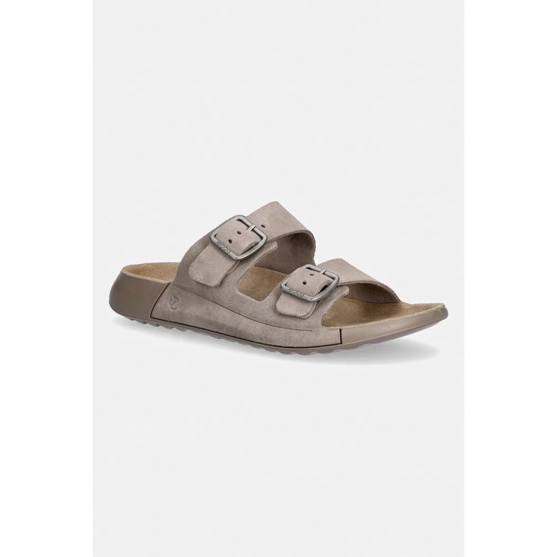 Semišové pantofle Ecco Cozmo W 113318750