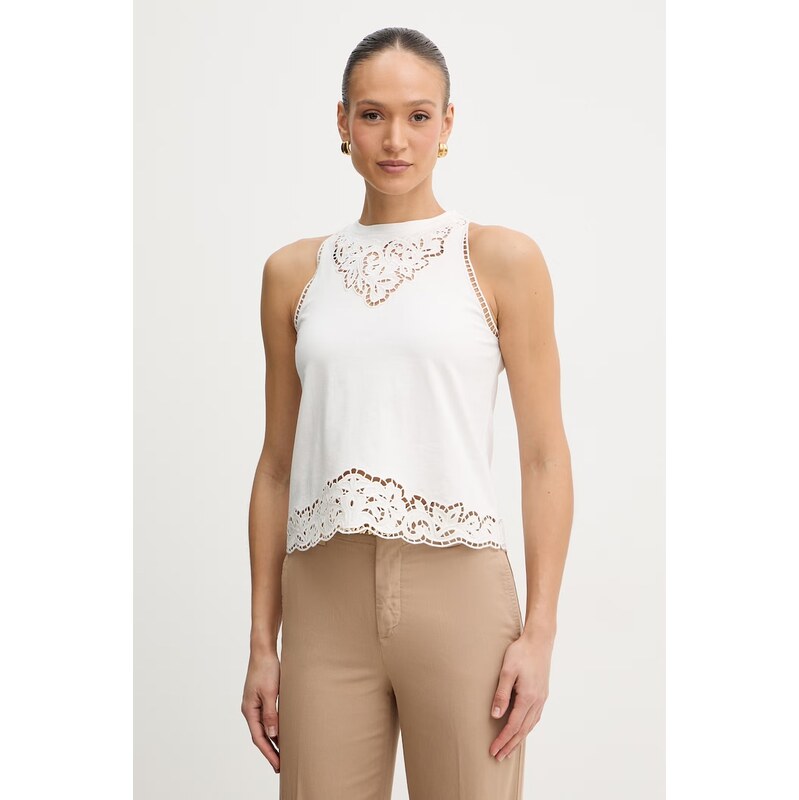 Bavlněný top Twinset 113318803