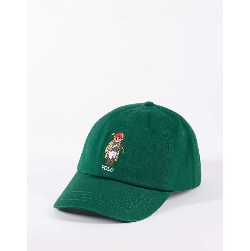 Polo Ralph Lauren embroidered bear baseball cap in new forest