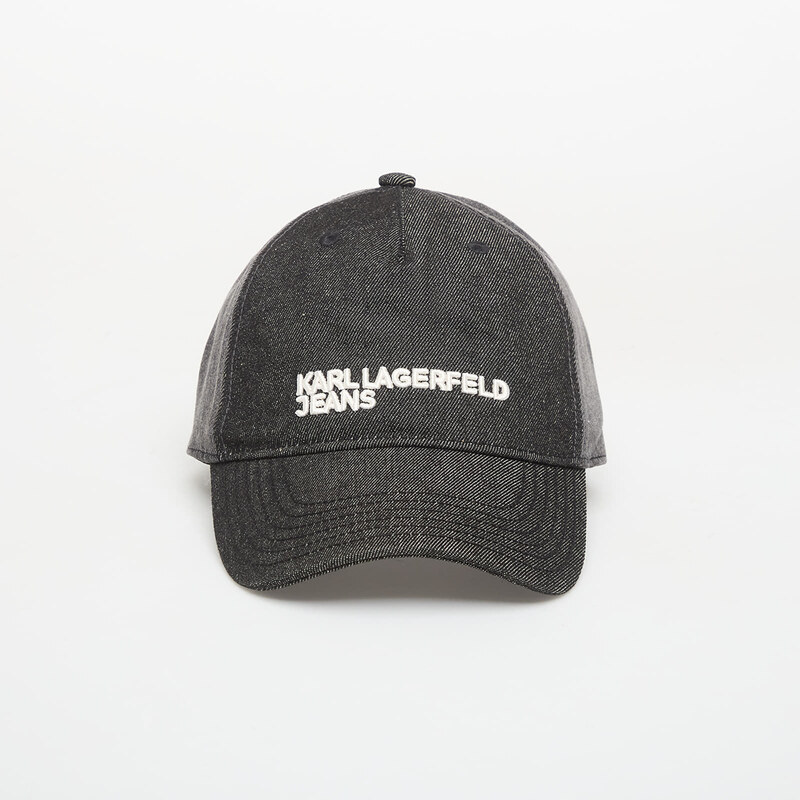 Kšiltovka Karl Lagerfeld Jeans Two Tones Blck Denim Cap Black/ Denim/ 113326108