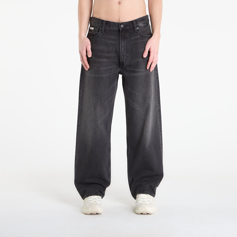 Džíny Calvin Klein Jeans Baggy Avery Black Stone Jeans Blue W34