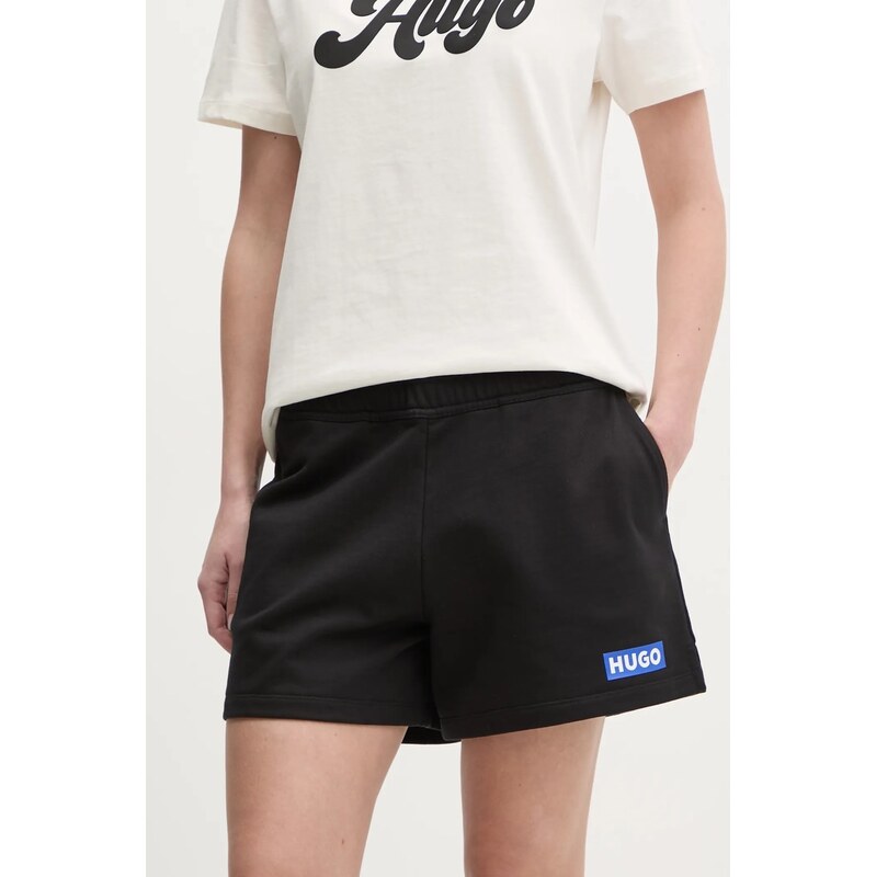 Bavlněné šortky Hugo Blue 104691846