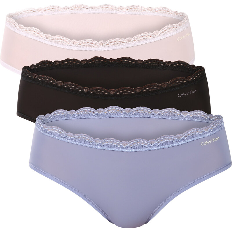 3PACK dámské kalhotky Calvin Klein vícebarevné (QD5302-3FD) 113326475