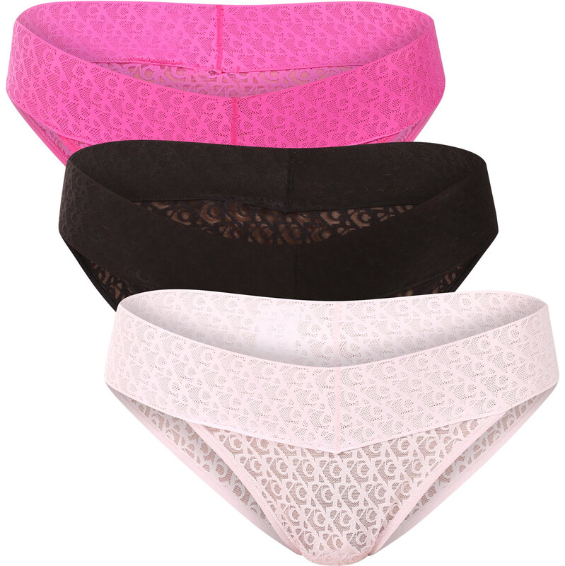 3PACK dámské kalhotky Calvin Klein vícebarevné (QD5305-FBS) 113326482