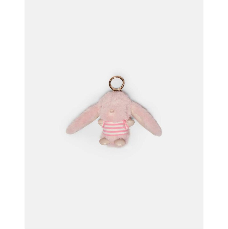 Stradivarius Rabbit charm in pale pink 113327572