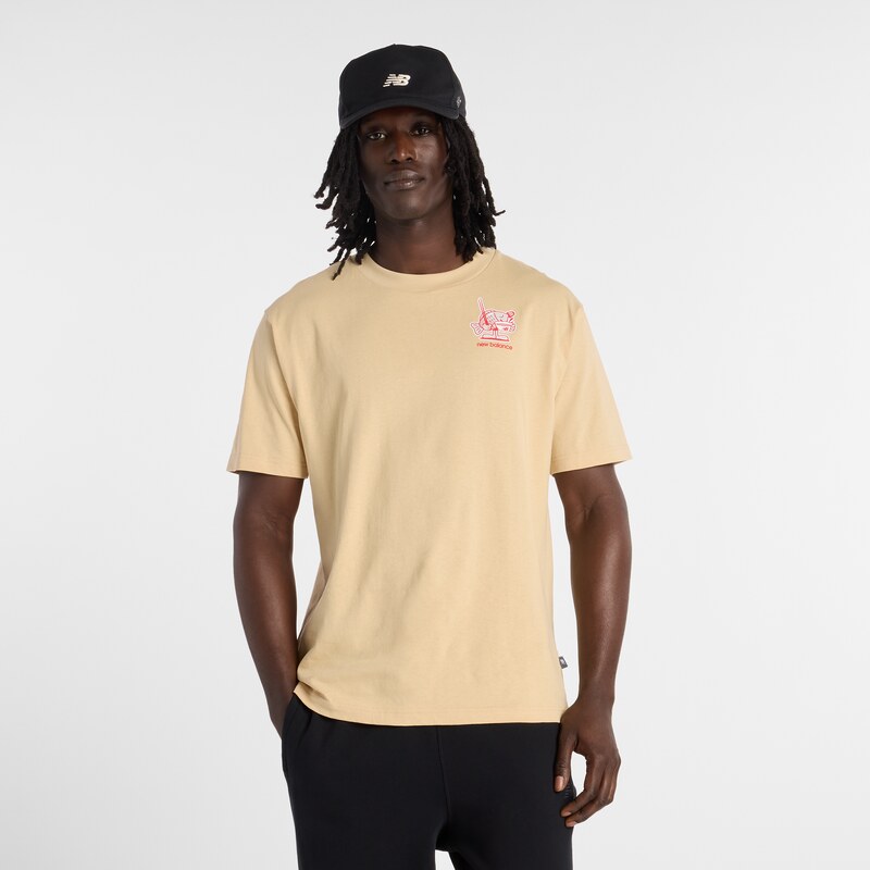 Pánské tričko New Balance MT61H51DABC – žluté