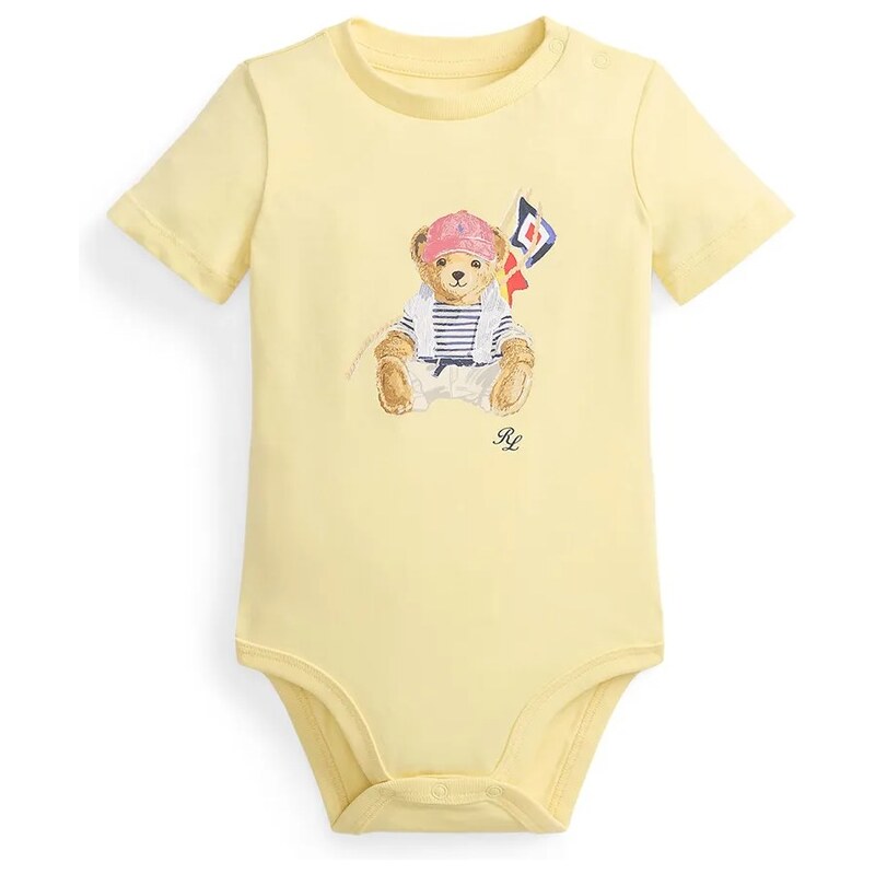 Polo Ralph Lauren Bavlněné kojenecké body Polo Ralph Lauren