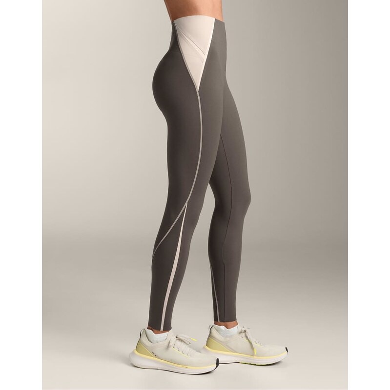 OYSHO High-rise compressive reflective core control ankle-length 113327538