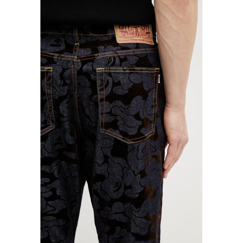 Džíny A Bathing Ape Camo Flocked